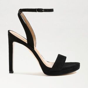 Sam Edelman Jade Black Suede Heels